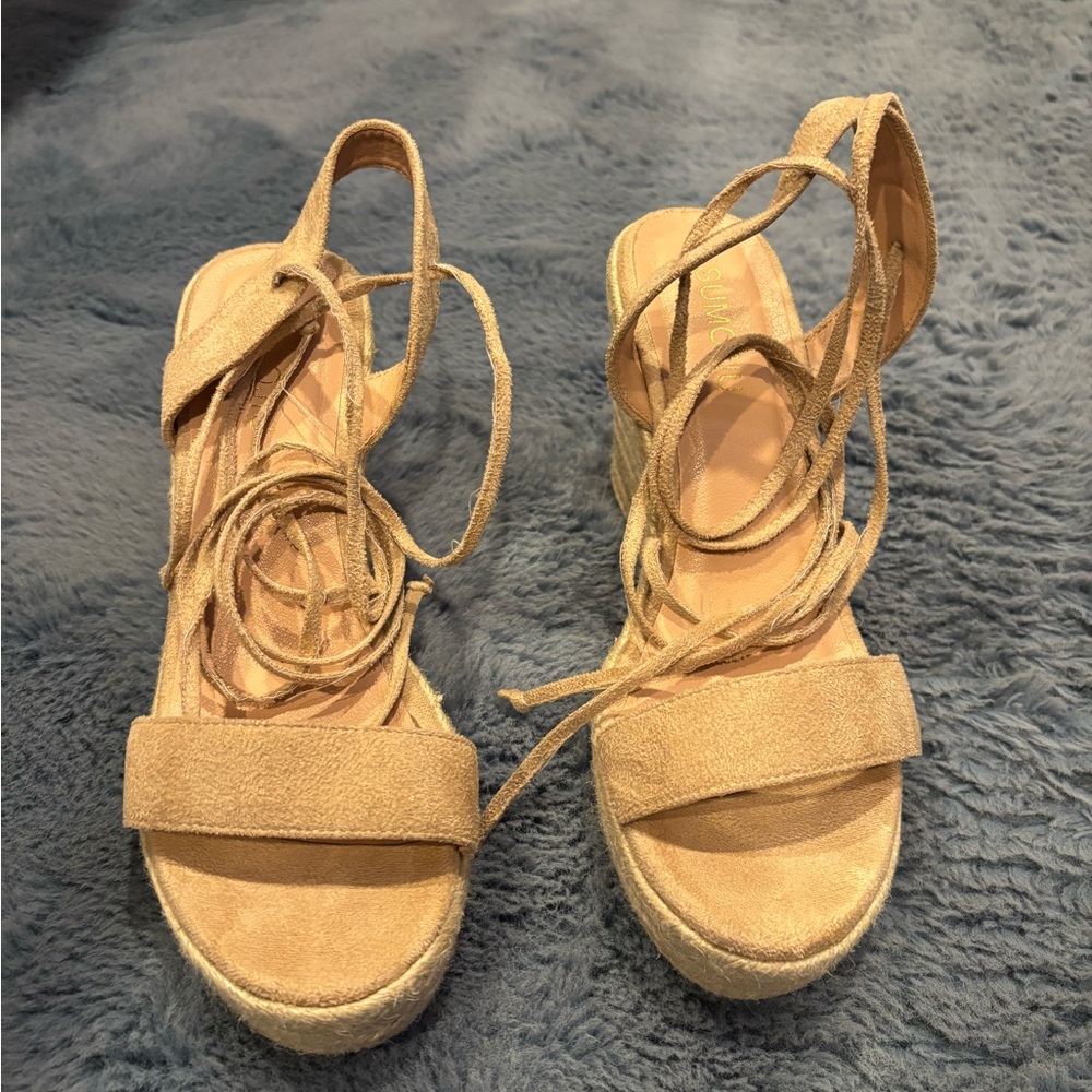 Amazon lace up wedges